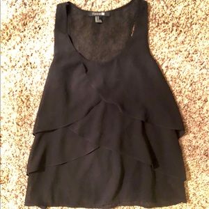 Black Tiered Camisole